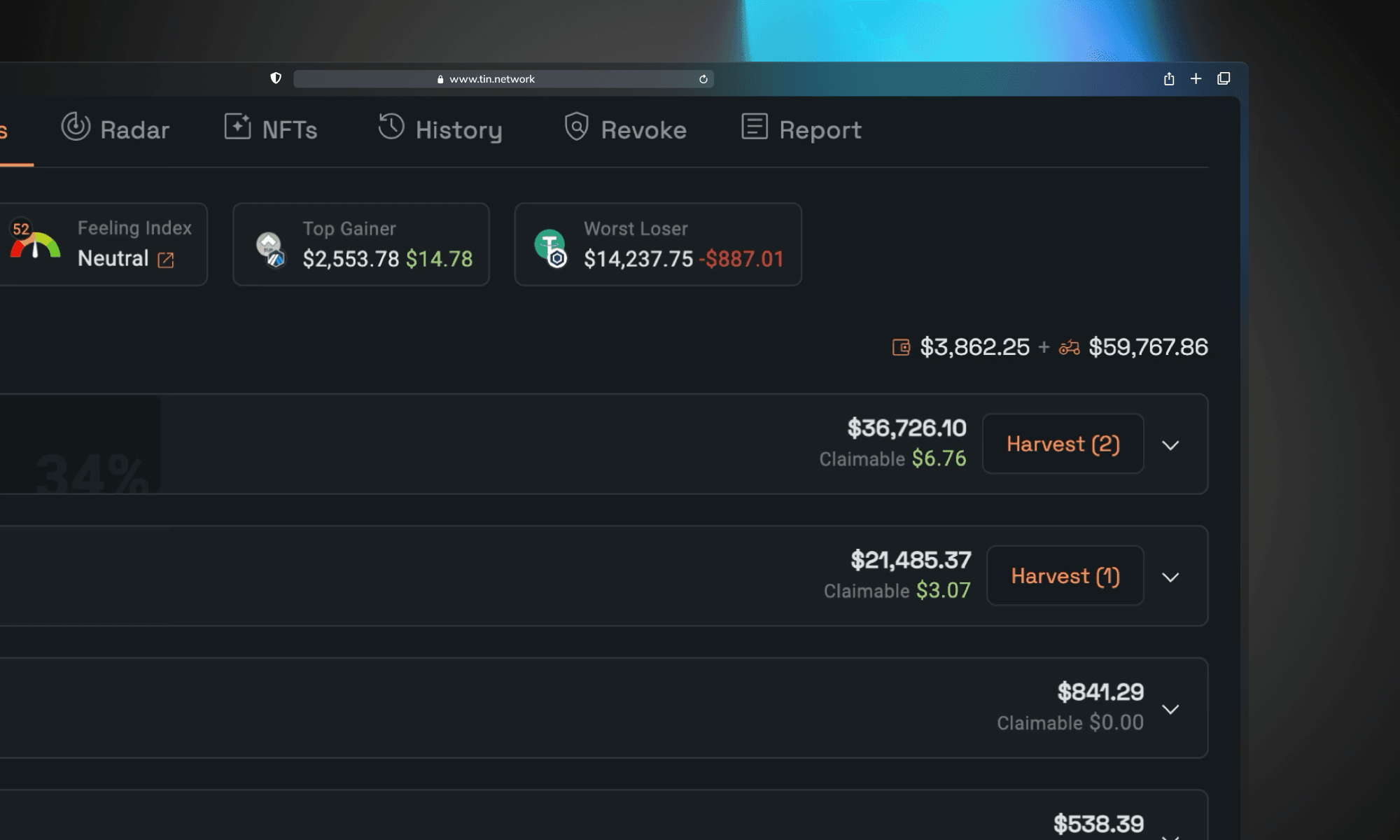 tin screenshot